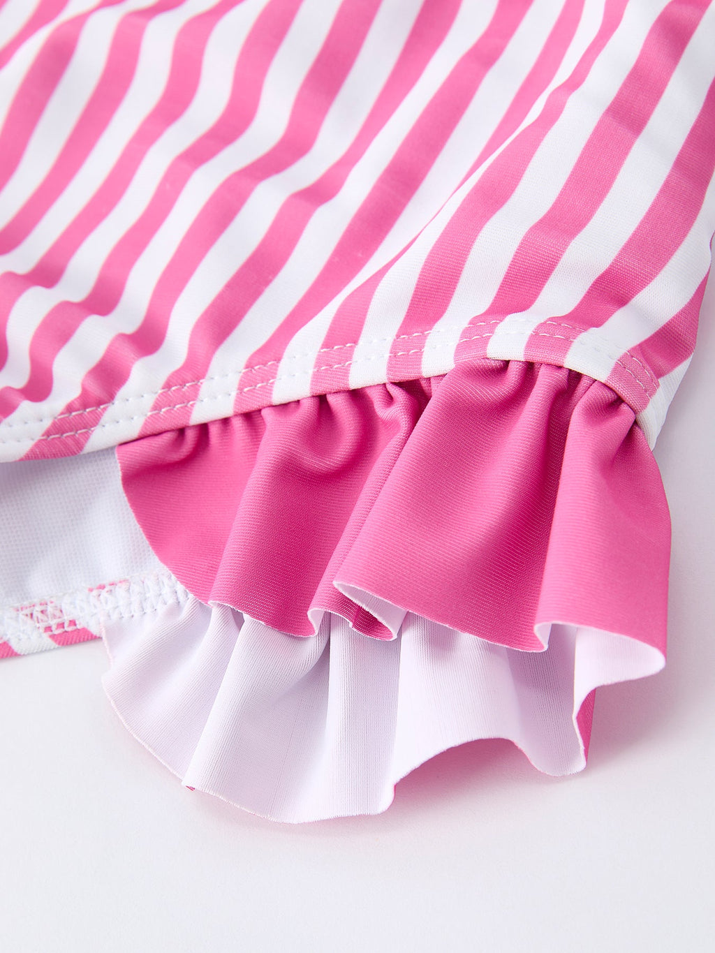 Western Girls Two Piece Ruffle Swimsuit