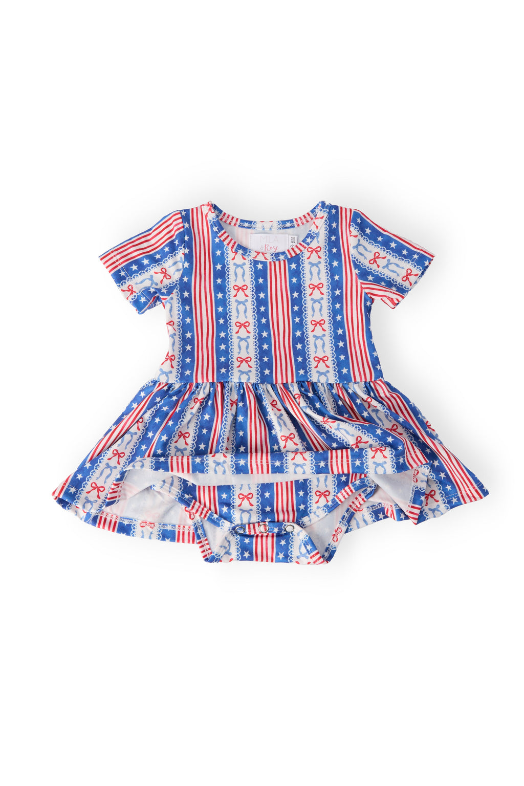 All-American Girl Twirl Bodysuit