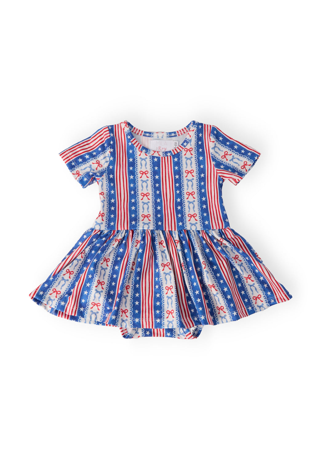 All-American Girl Twirl Bodysuit