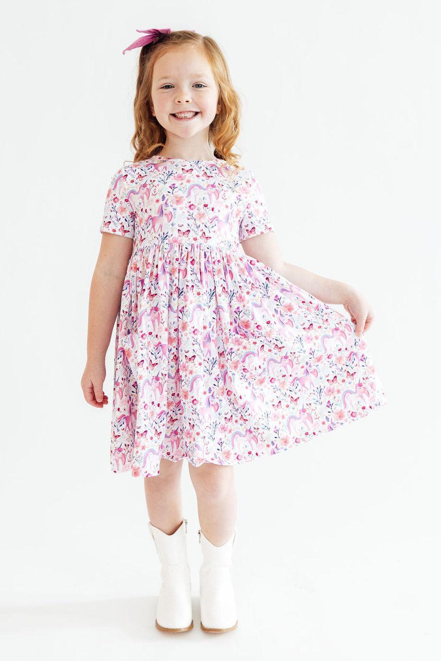 Whimsical Woods Pocket Twirl Dress