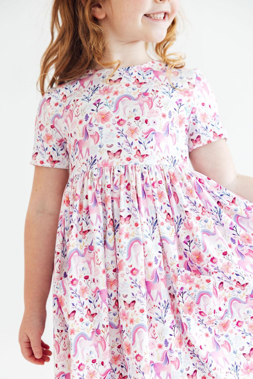 Whimsical Woods Pocket Twirl Dress