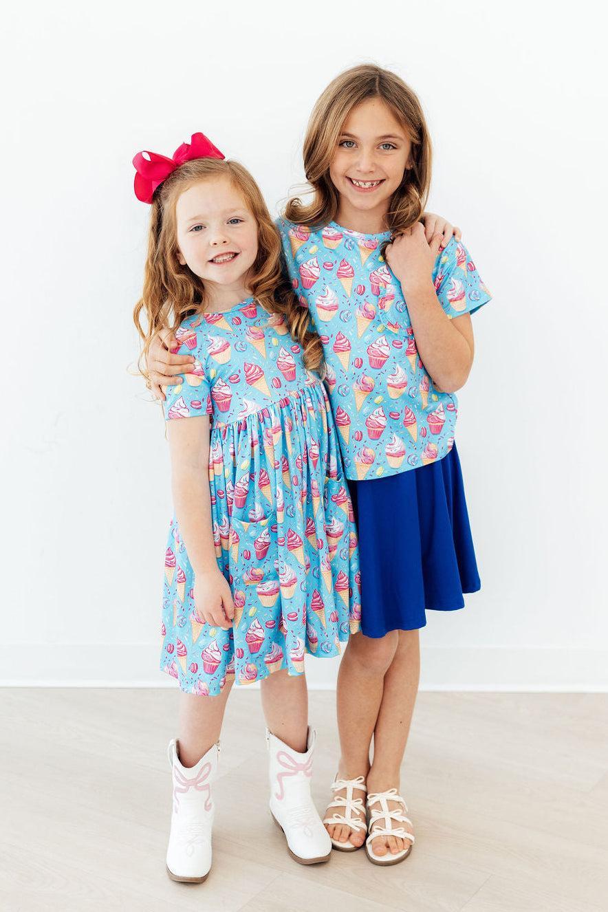 Delightful Desserts Pocket Twirl Dress