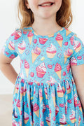 Delightful Desserts Pocket Twirl Dress