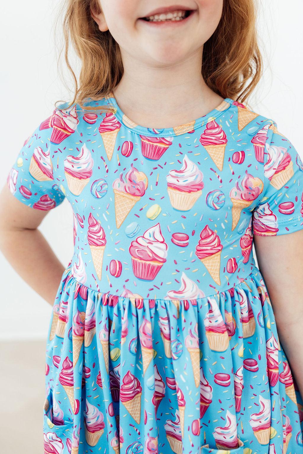 Delightful Desserts Pocket Twirl Dress