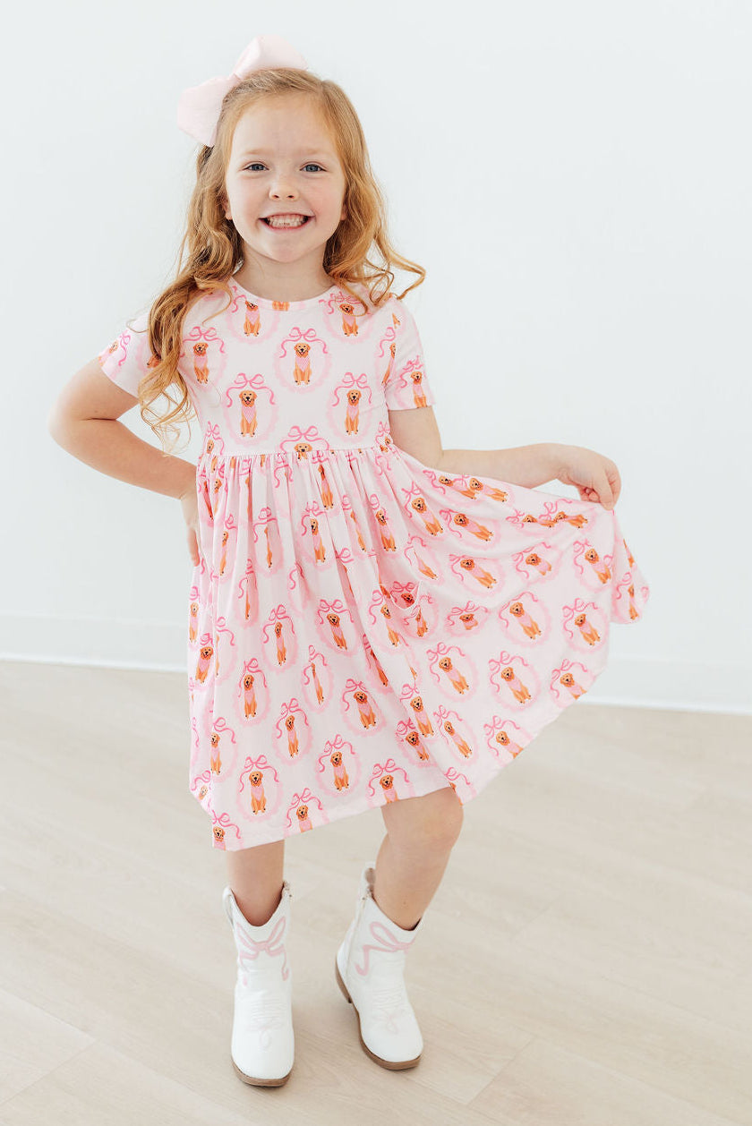 Girl's Best Friend Pocket Twirl Dress