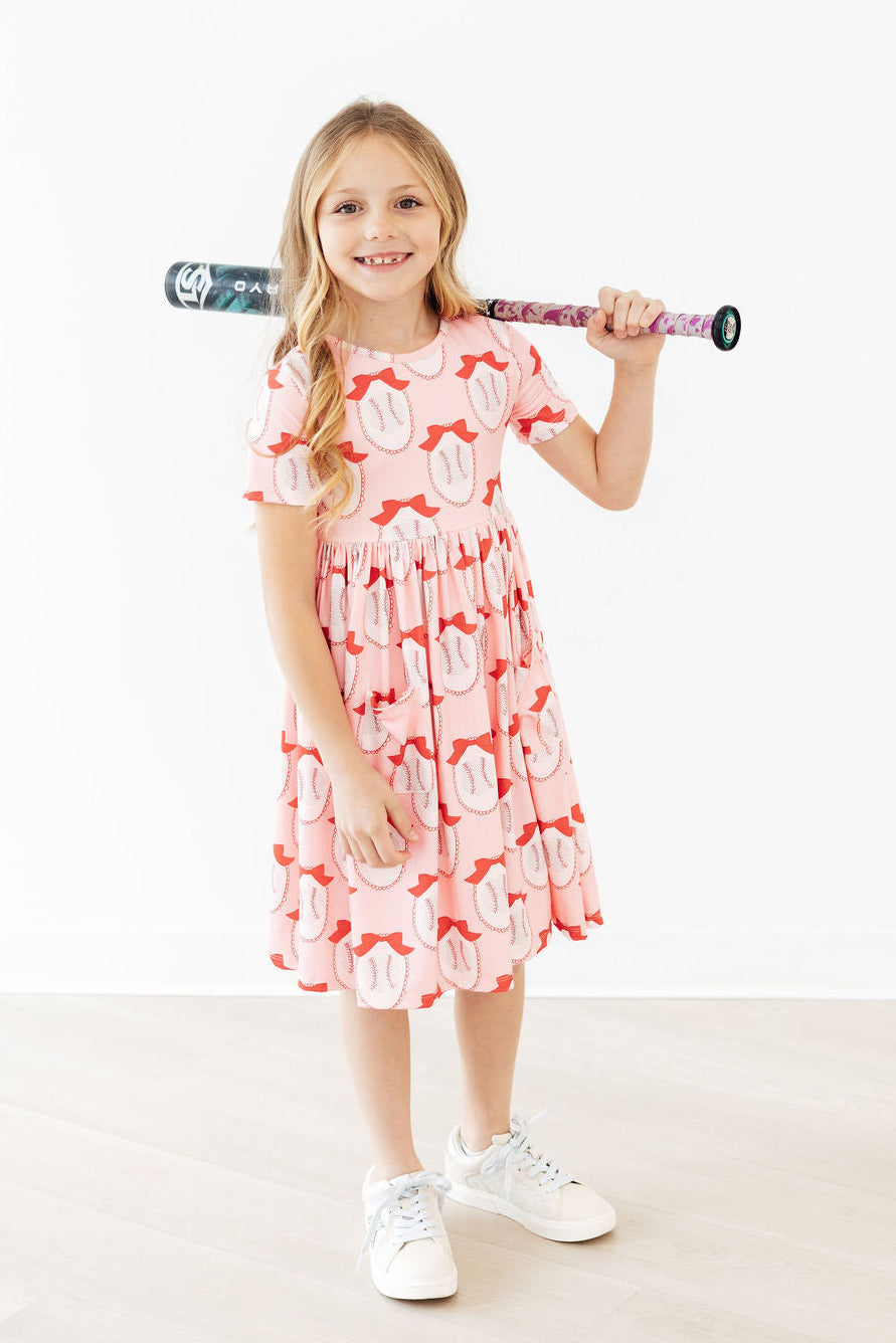 Pitcher Perfect Pocket Twirl Dress