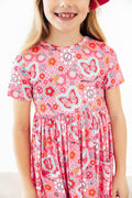 Hippie Sissy Pocket Twirl Dress