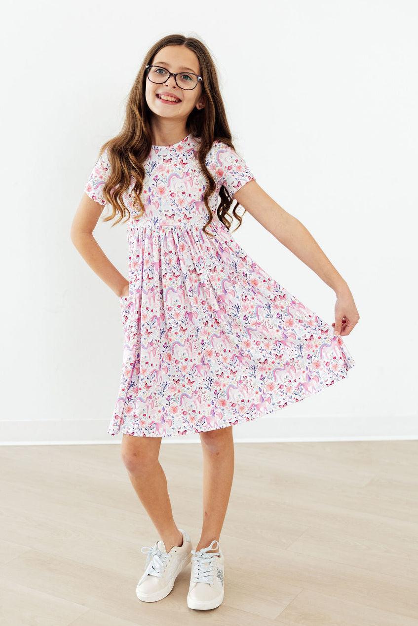Whimsical Woods Pocket Twirl Dress