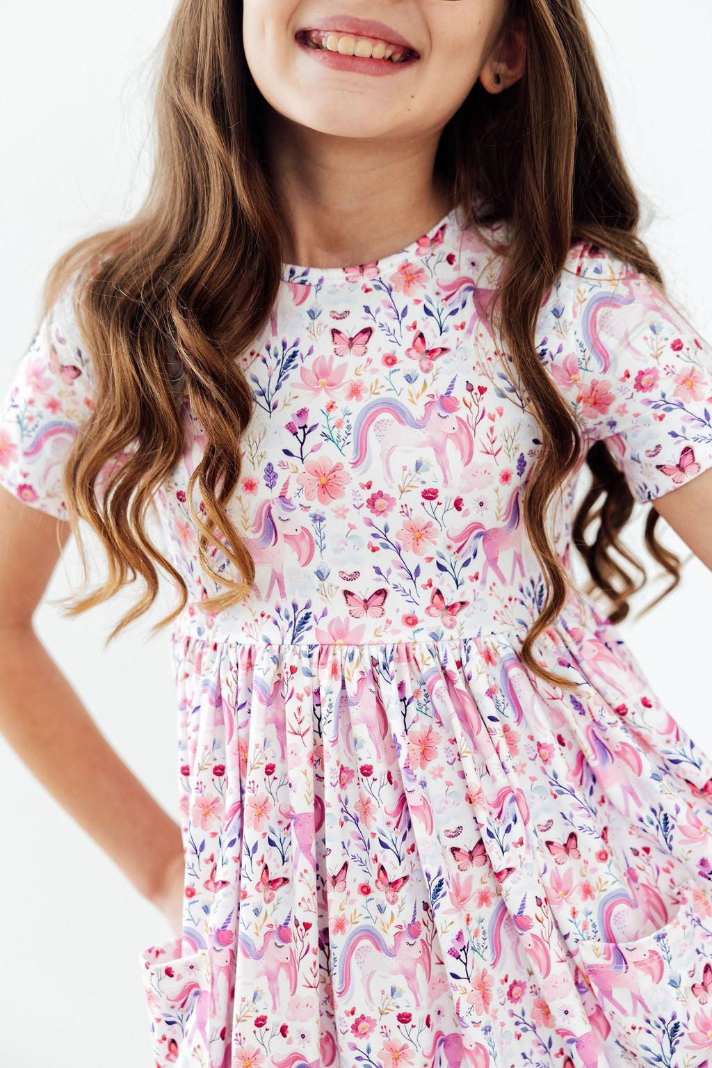 Whimsical Woods Pocket Twirl Dress